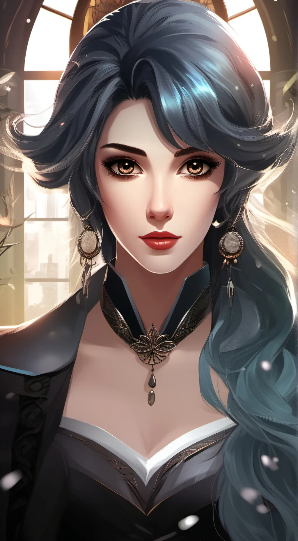 ai character: loveley background