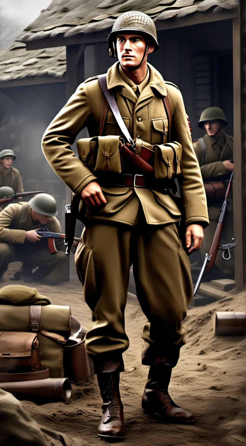 ai character: John  background