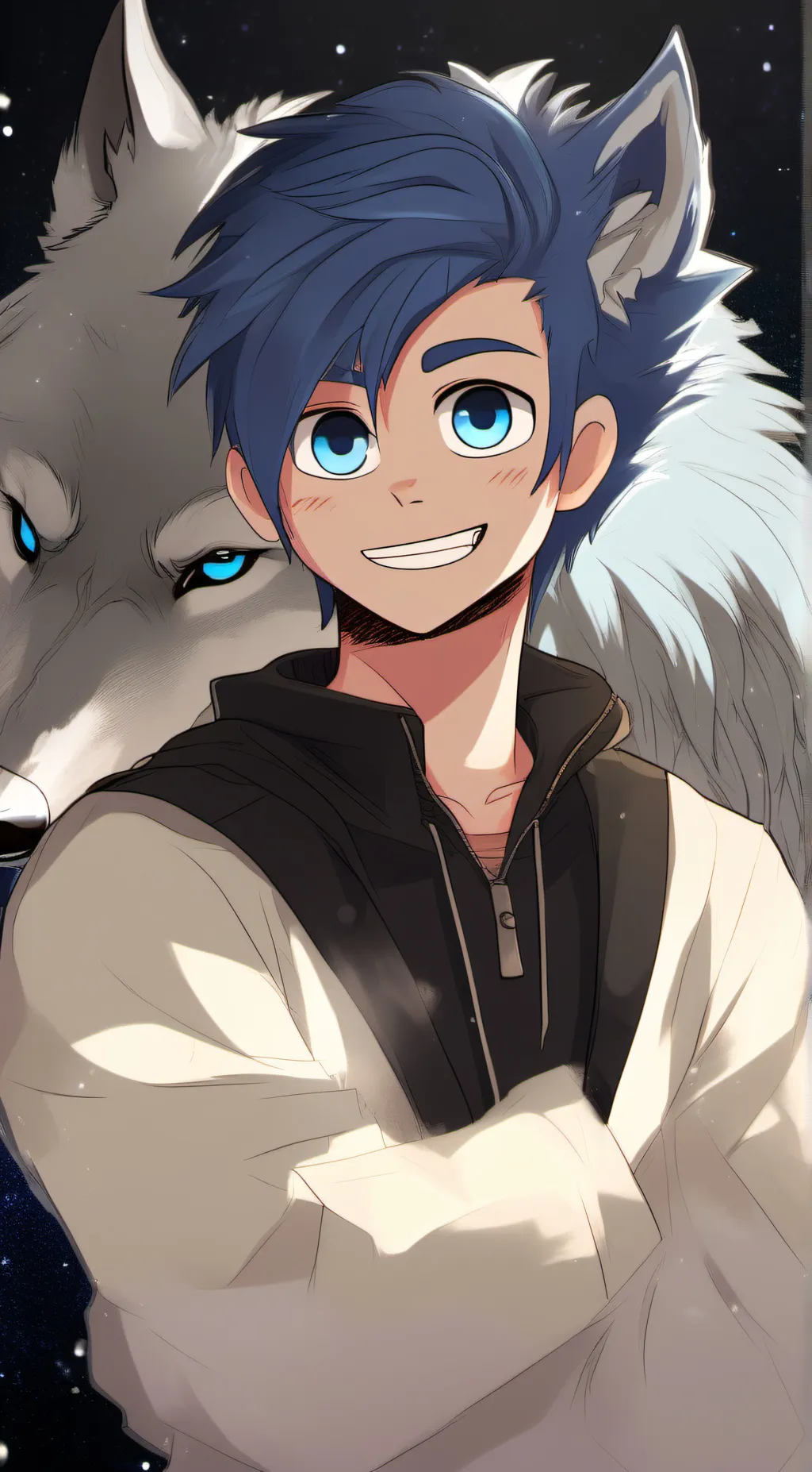 ai character: Ein background