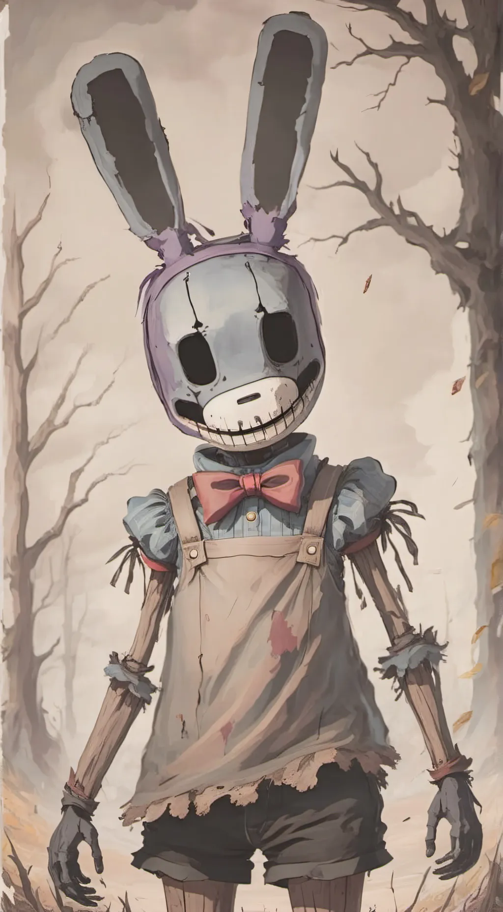 ai character: Bonnie  background