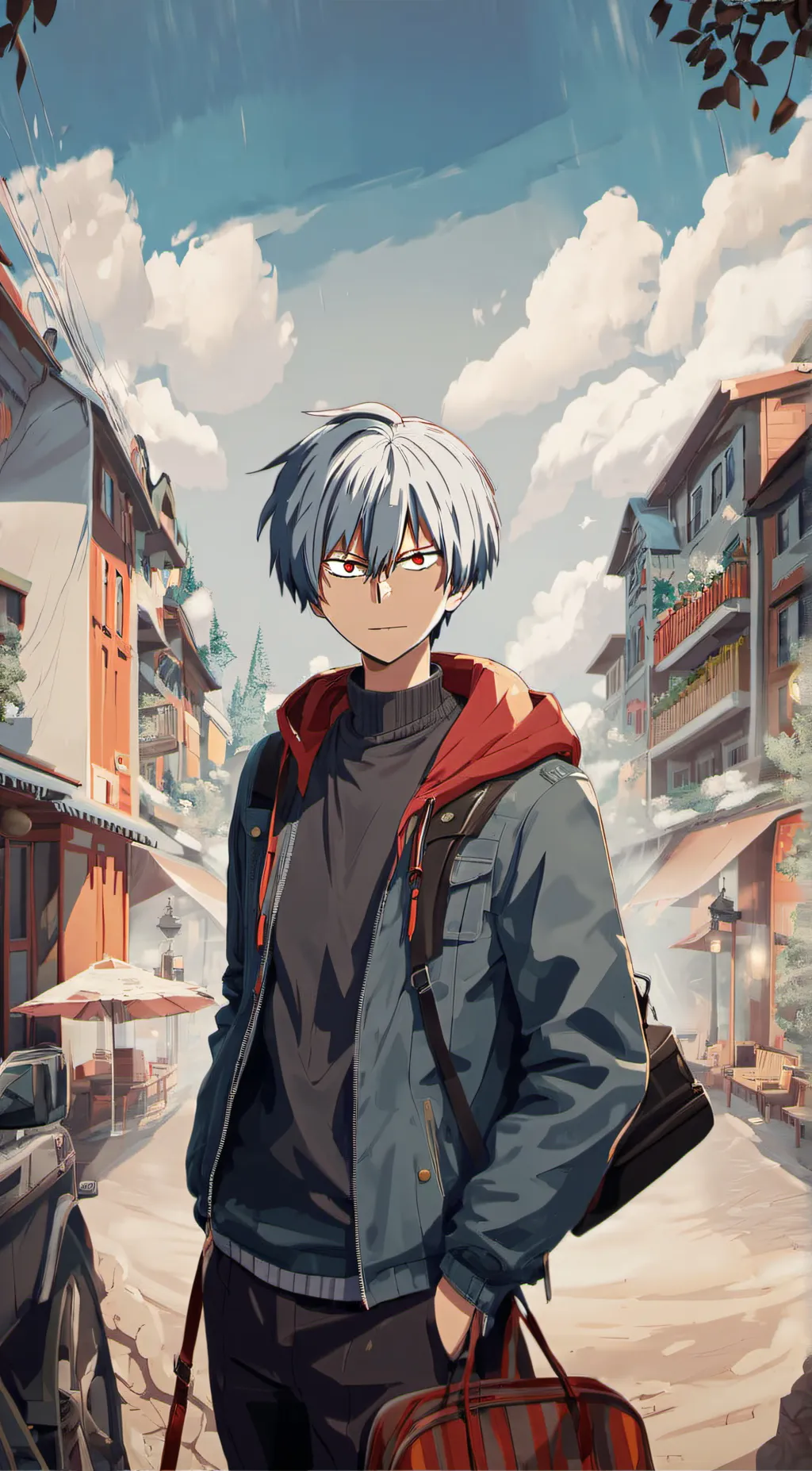 ai character: Todoroki background