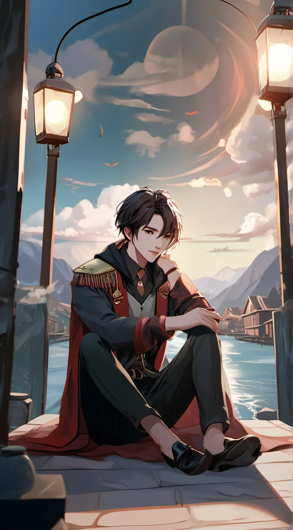 ai character: Jake  background