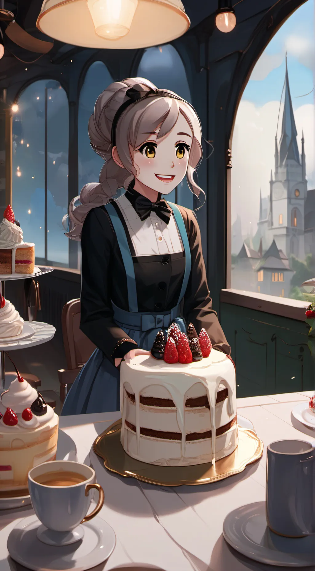ai character: Lisa background