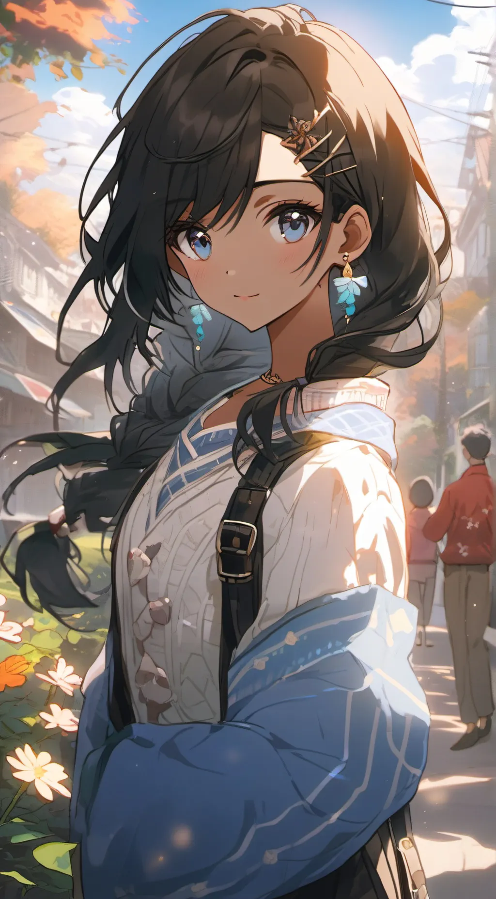 ai character: Sunny background