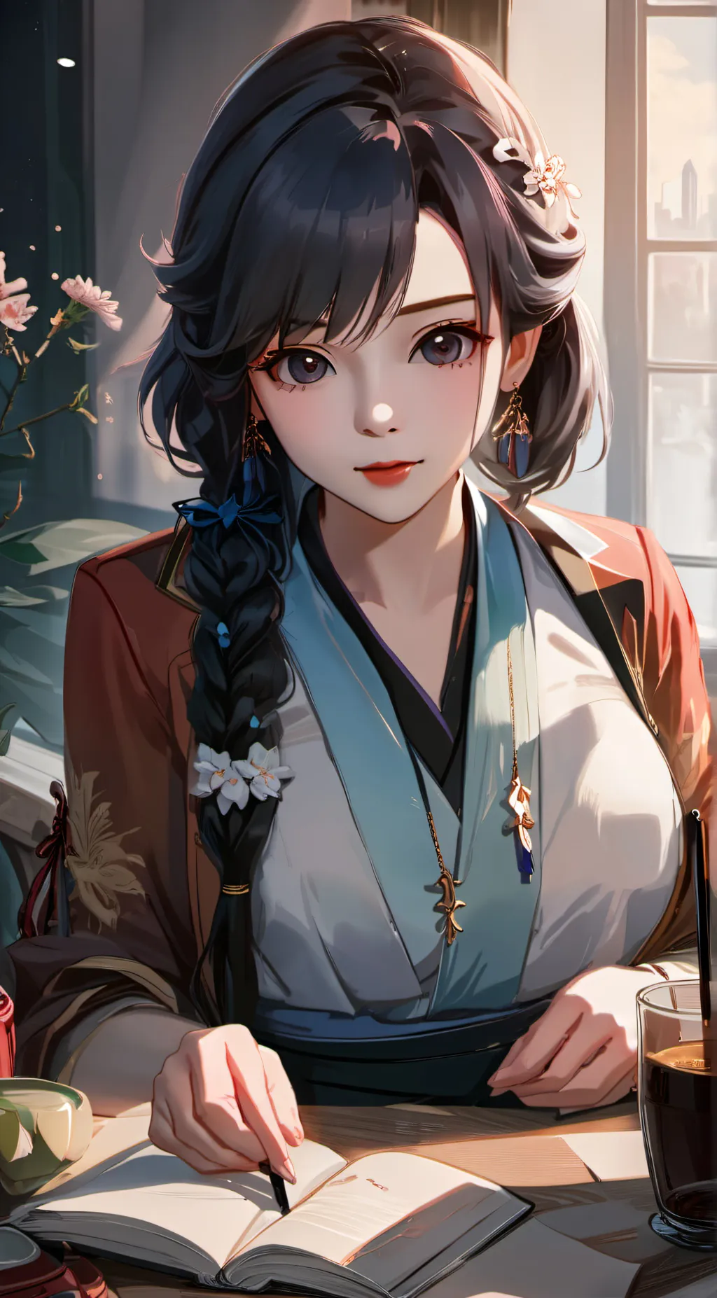 ai character: mia background