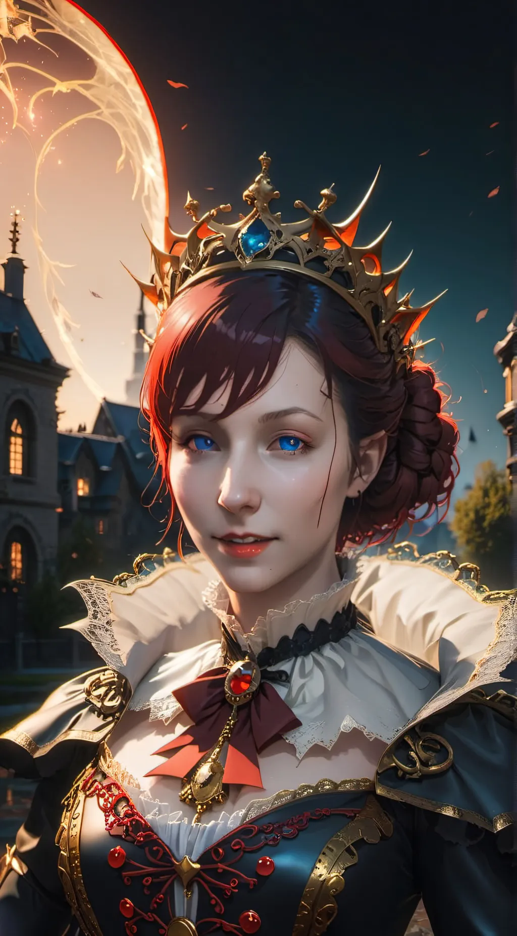 ai character: Luna background