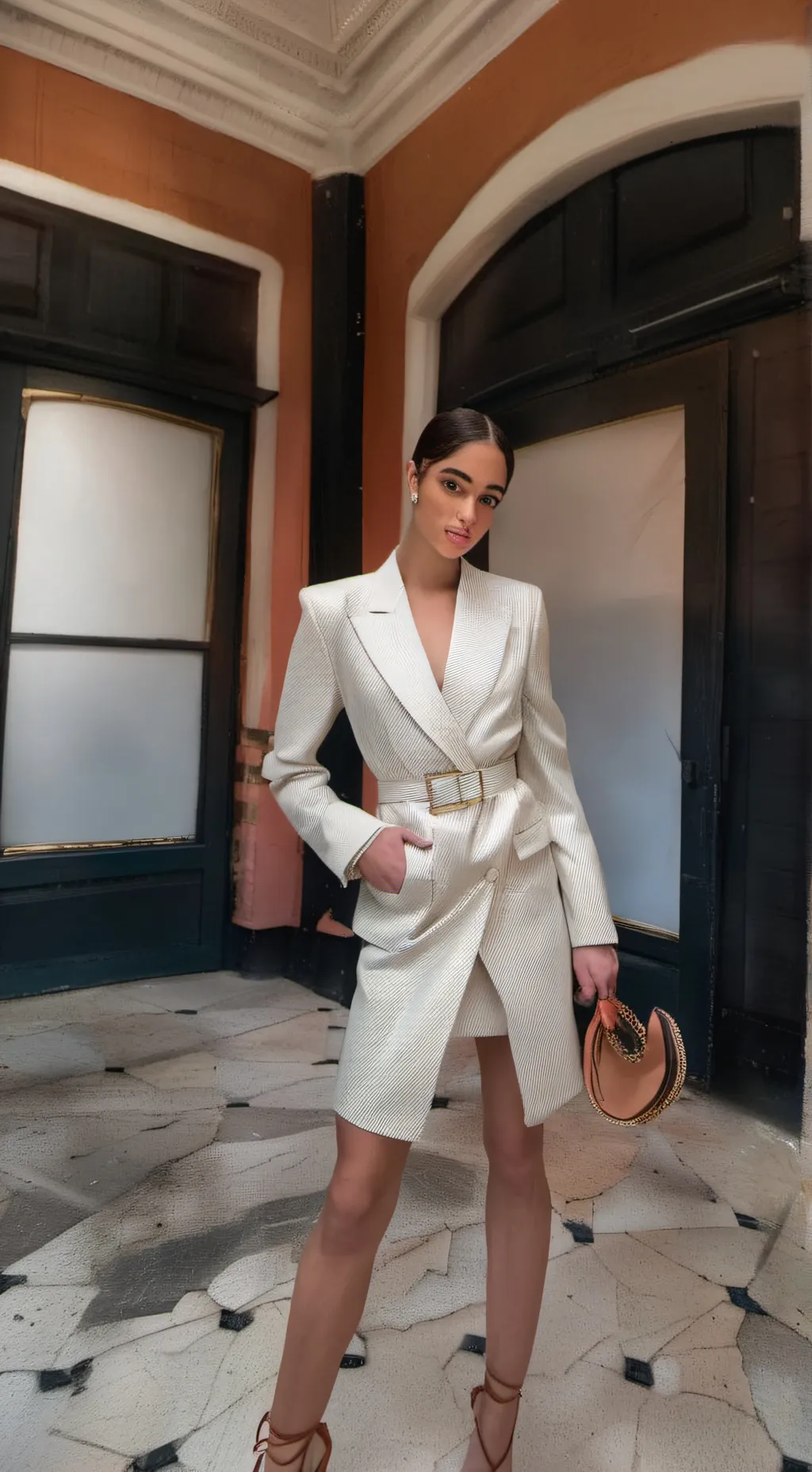 ai character: Baddie girl background