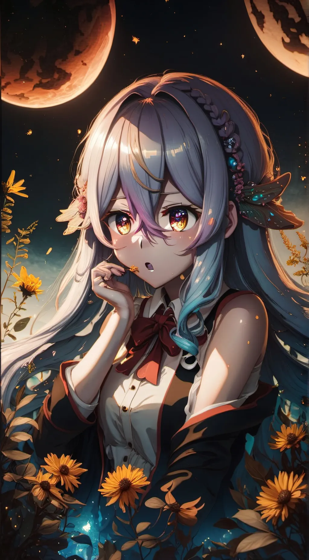 ai character: Stallia  background