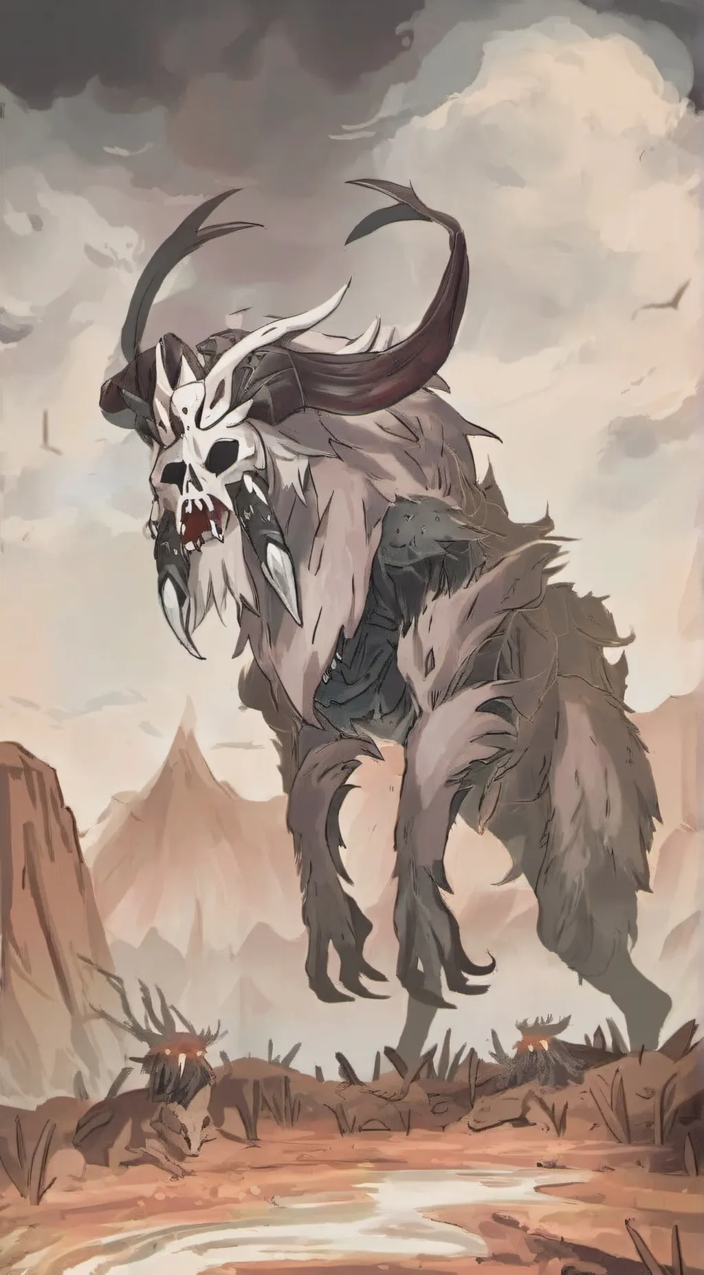 ai character: Morak background