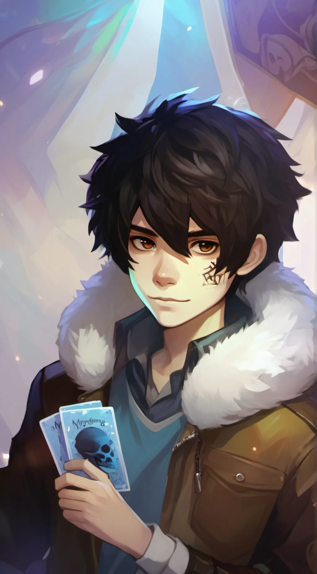ai character: Nico Di Angelo background
