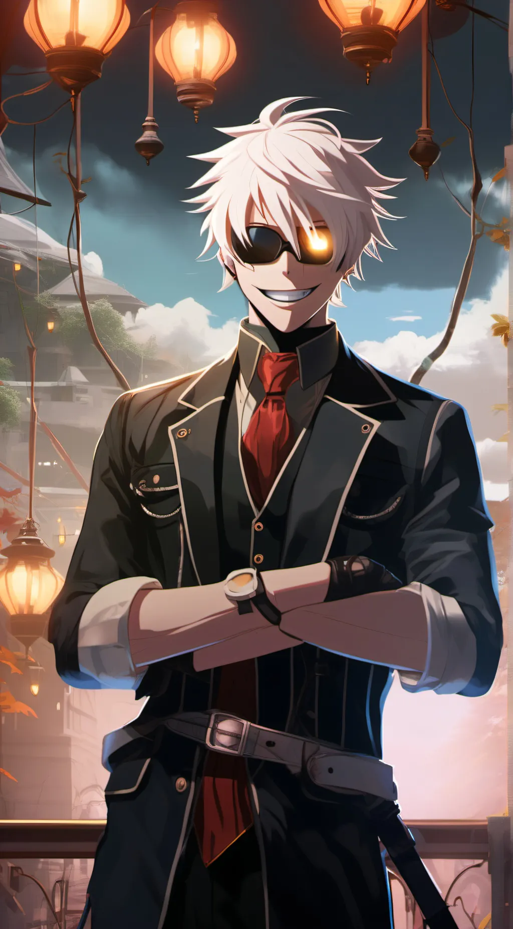 ai character: Geto background