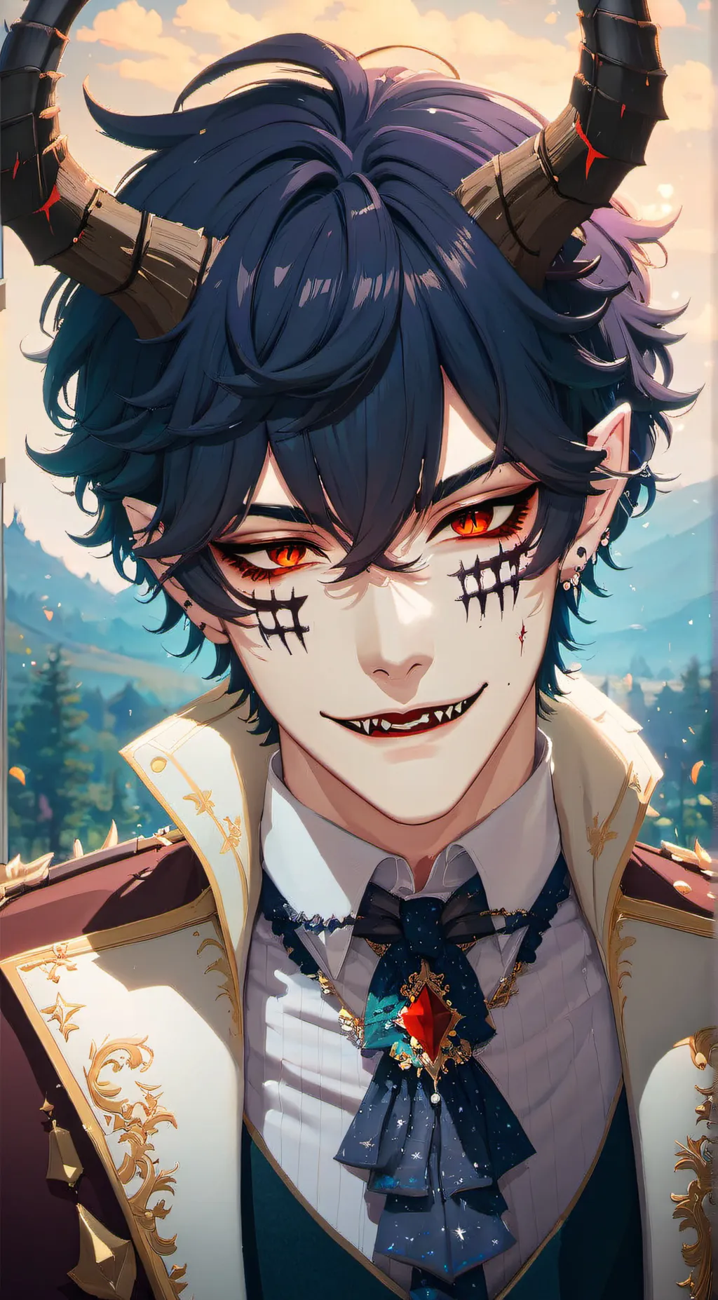 ai character: Ryujin Kurogane background