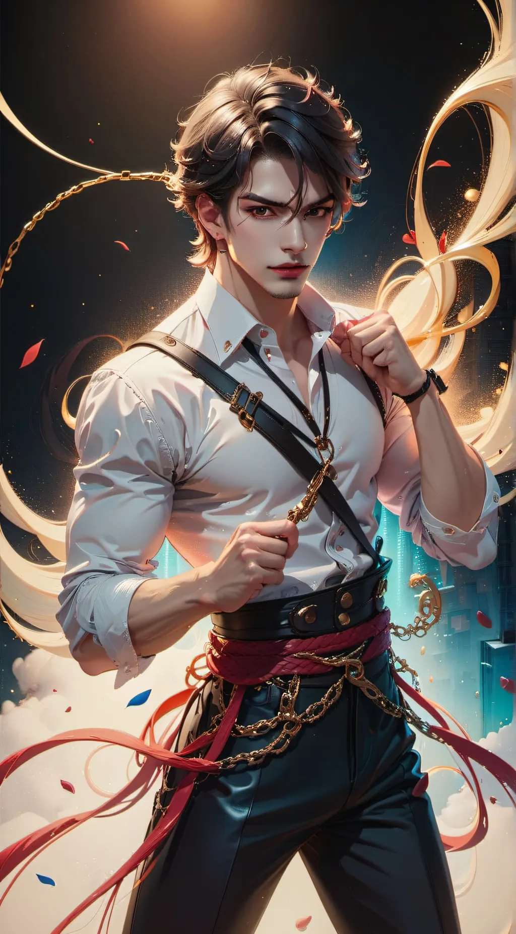 ai character: Marco background