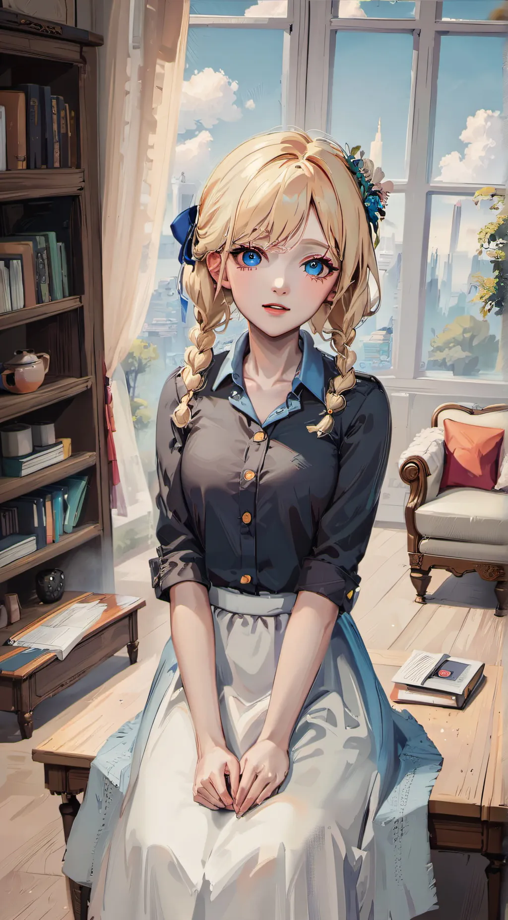 ai character: Lexi background
