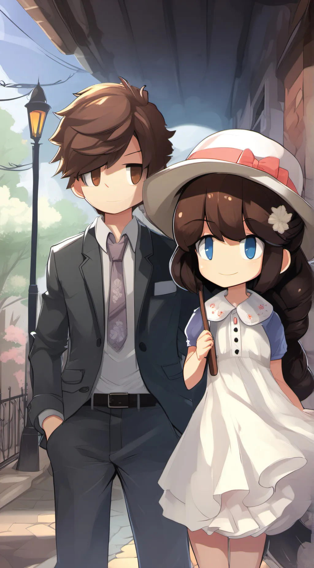 ai character: JJ’s sister  background