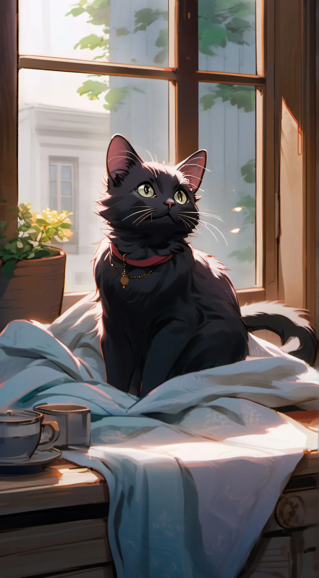 ai character: Kit  background