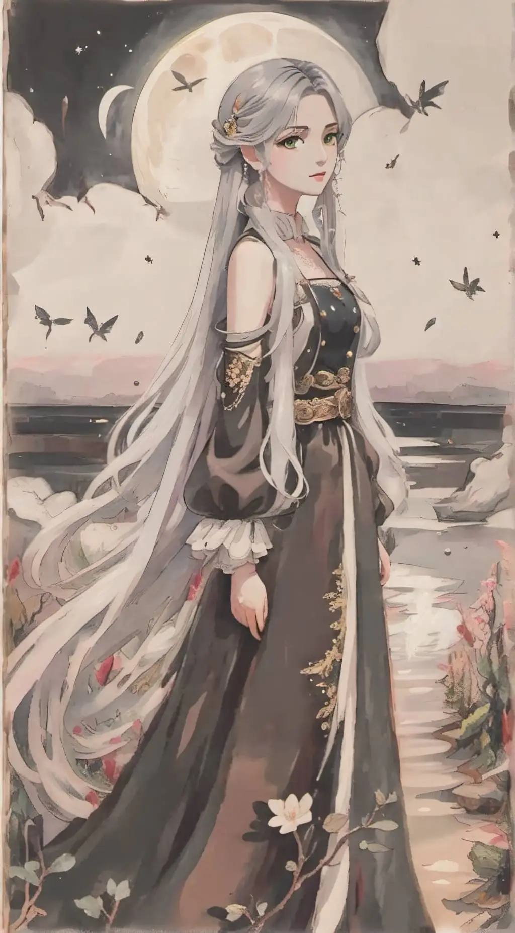 ai character: Luna Rekka Reiss  background