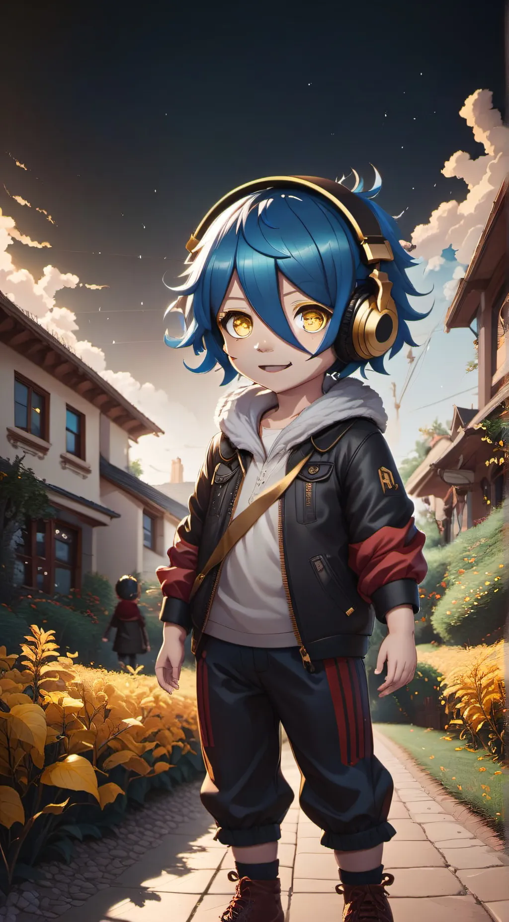 ai character: Belphegor  background