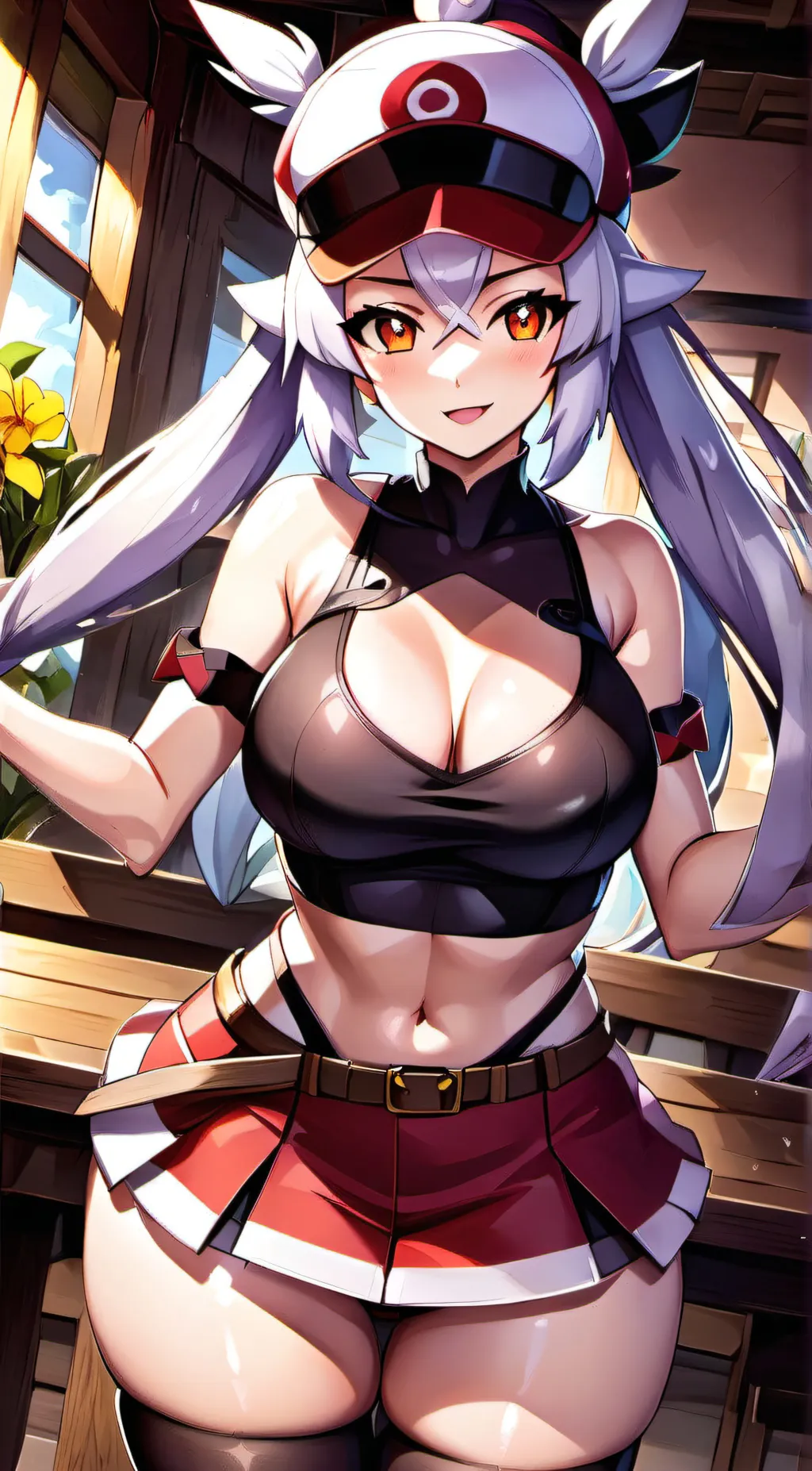 ai character: Lilly background