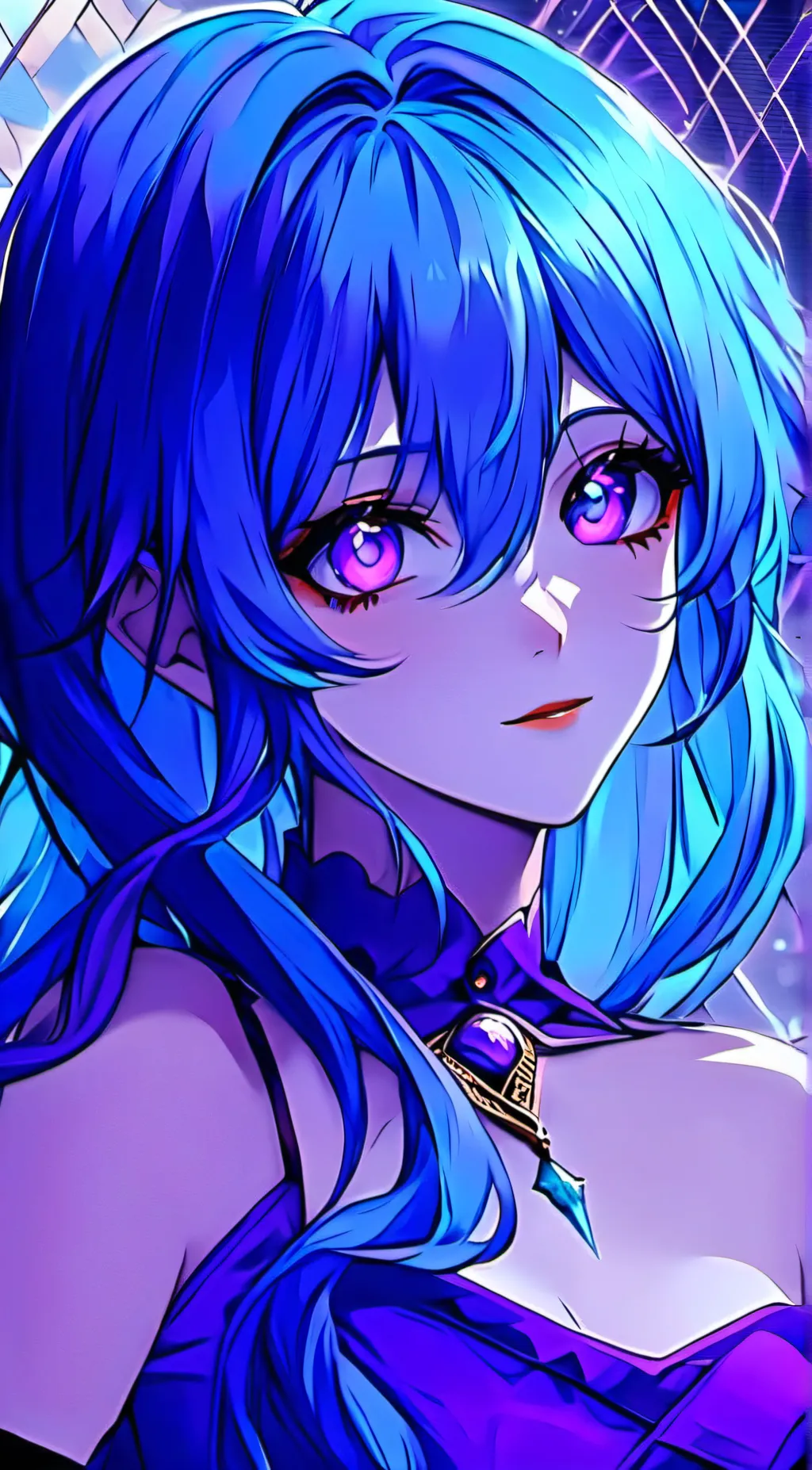 ai character: LOV Christmas  background