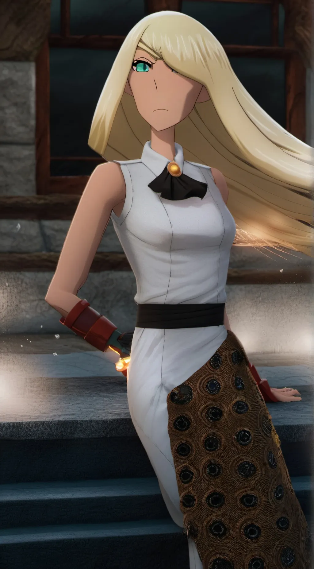 ai character: lusamine  background