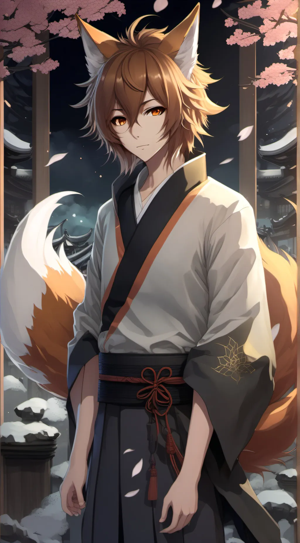 ai character: Kenji background