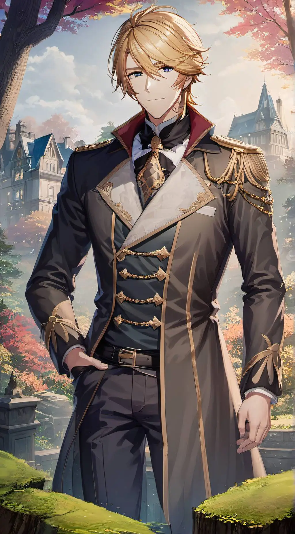 ai character: Lucien background
