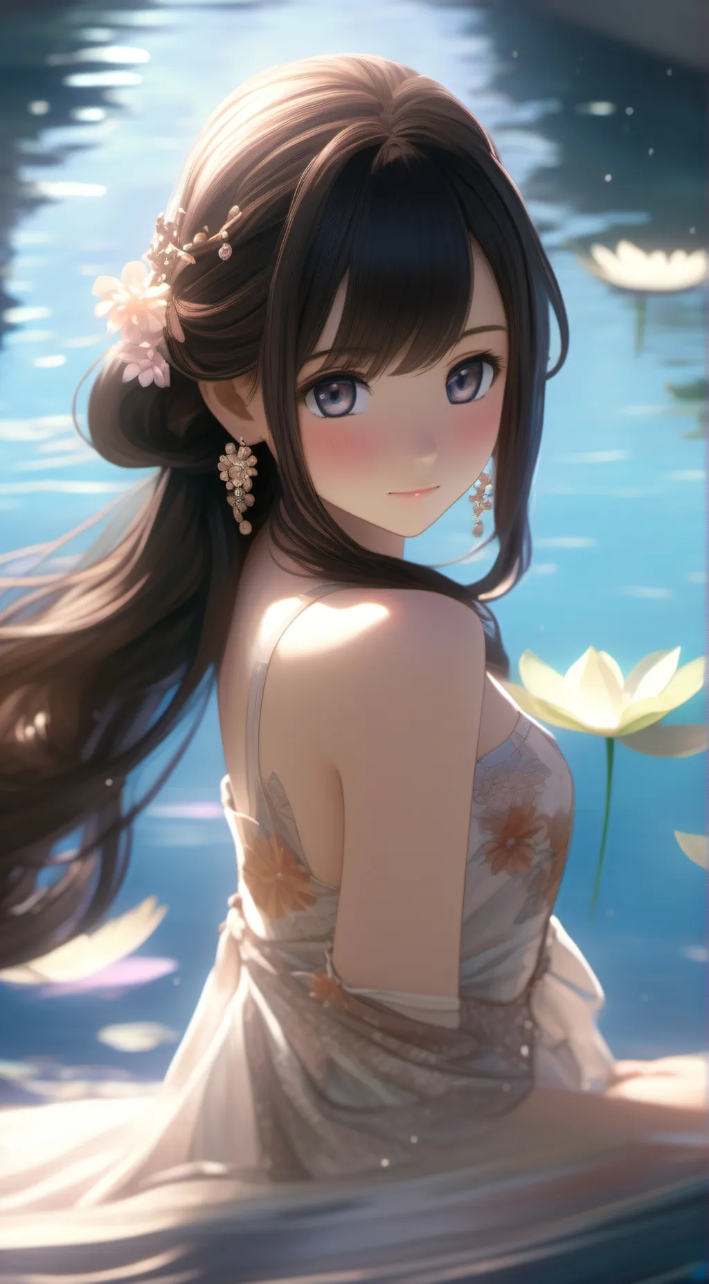 ai character: Lily background