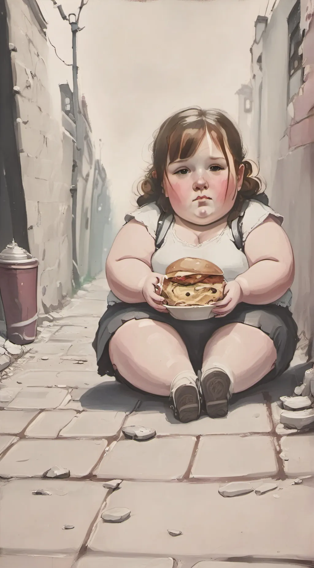ai character: Cookie background