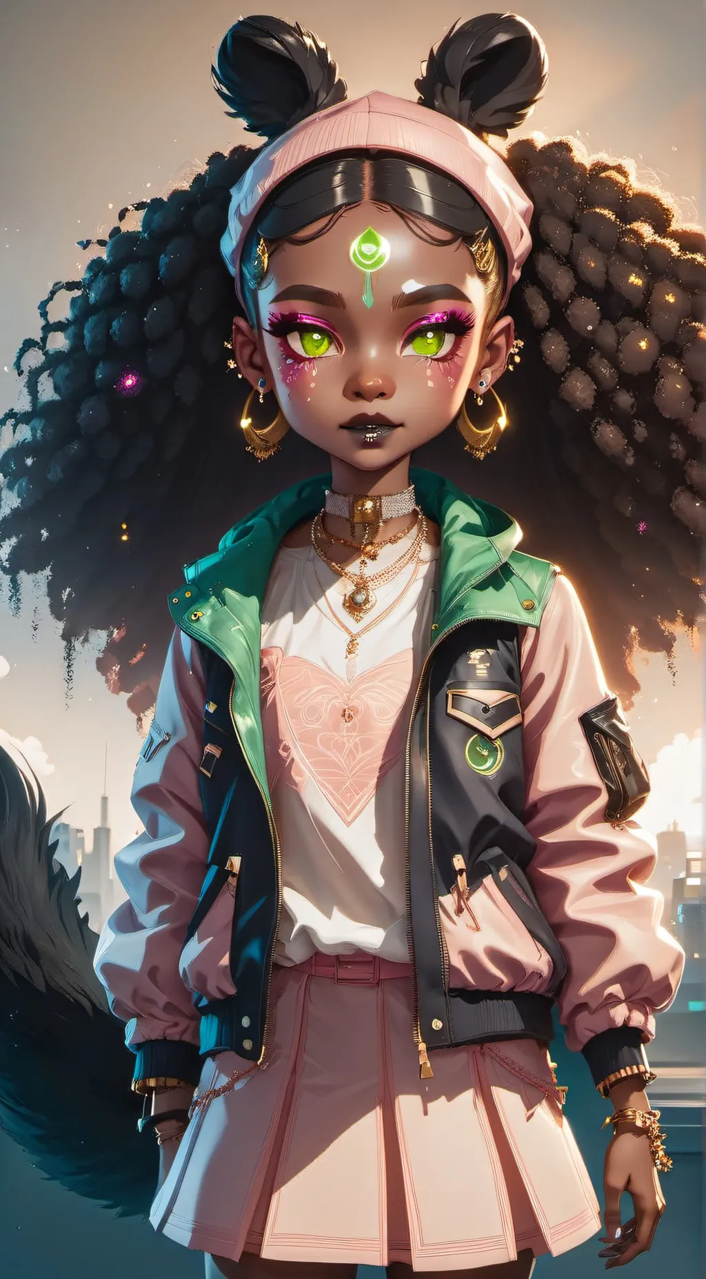 ai character: Ruby background
