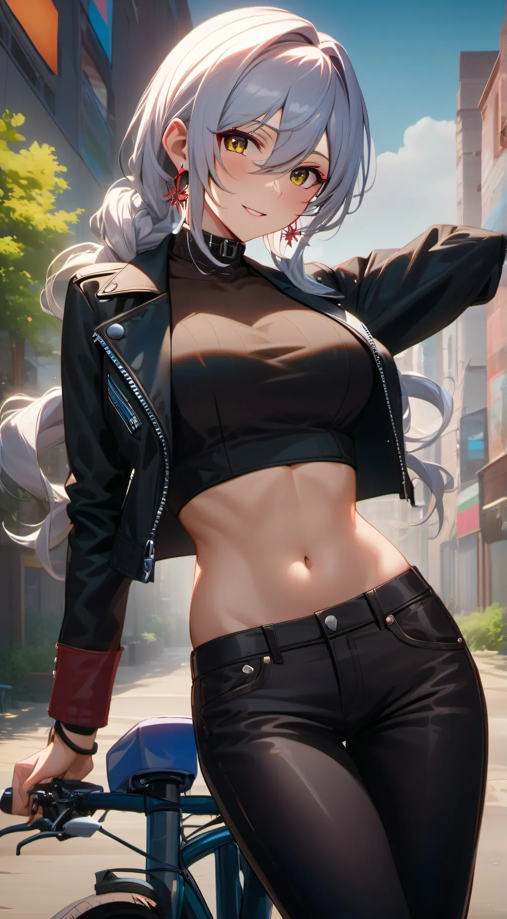 ai character: Mia Knotts background