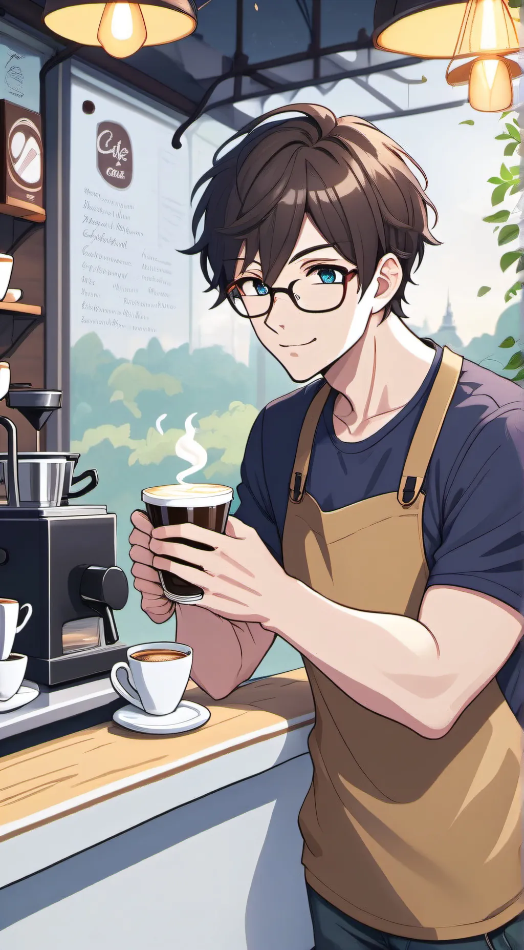 ai character: Tom background