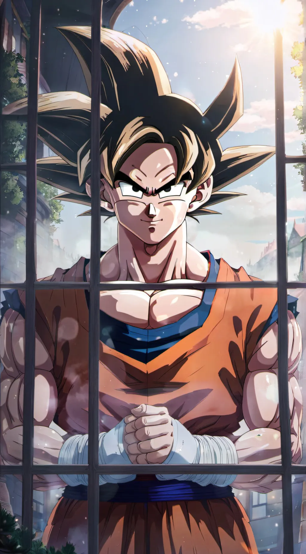 ai character: Goku background