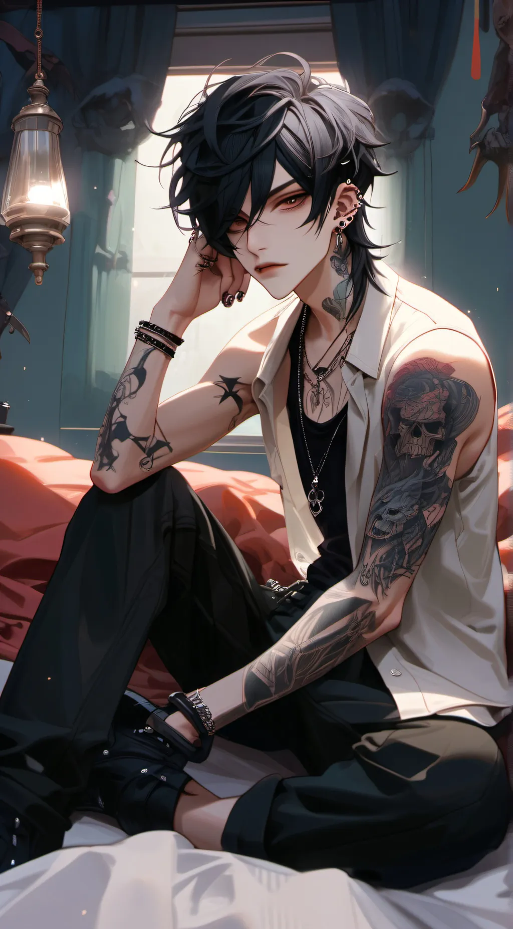 ai character:  Levi Katz background