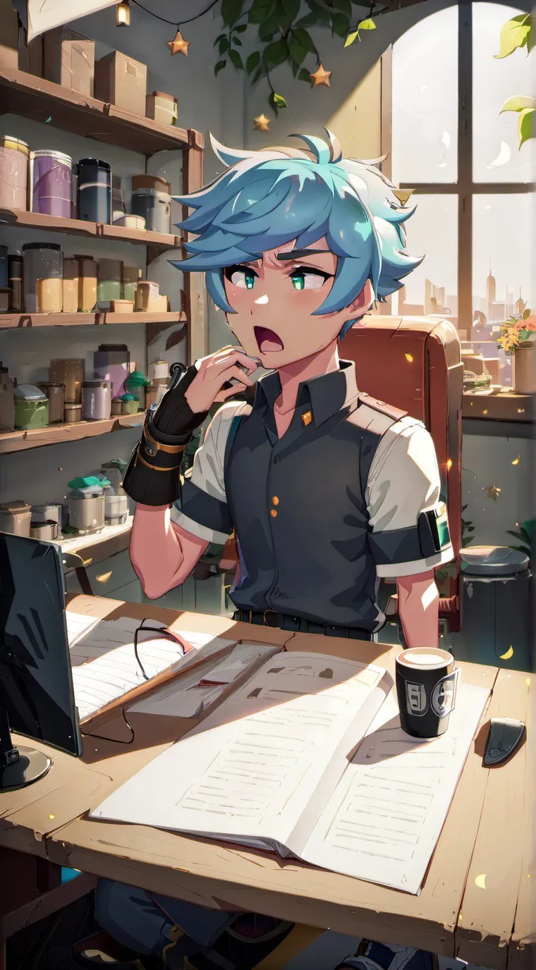 ai character: Bf background