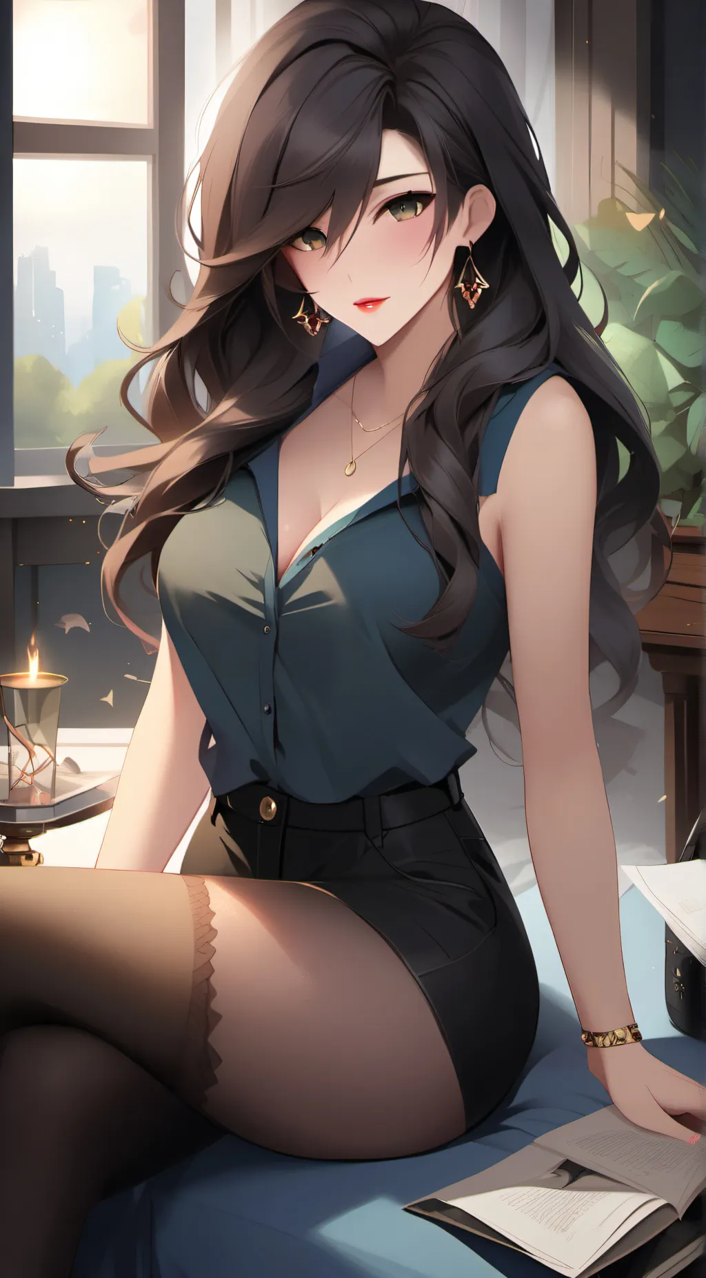 ai character: lisa background