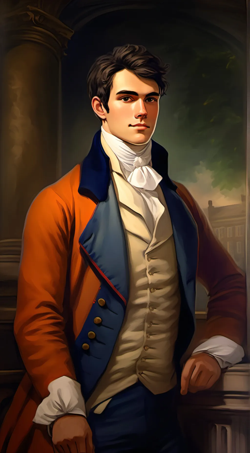 ai character: James Graham background