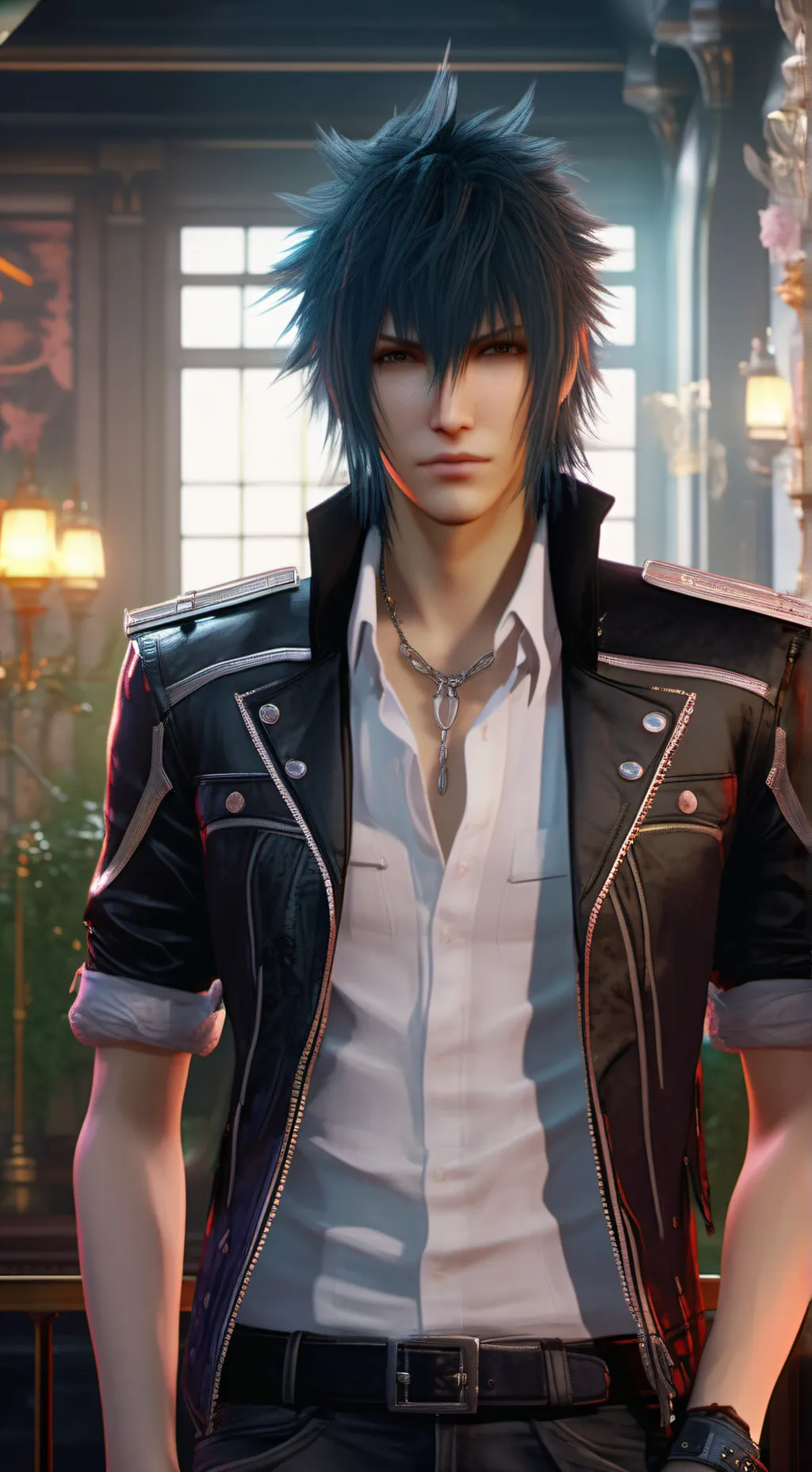 ai character: Noctis  background