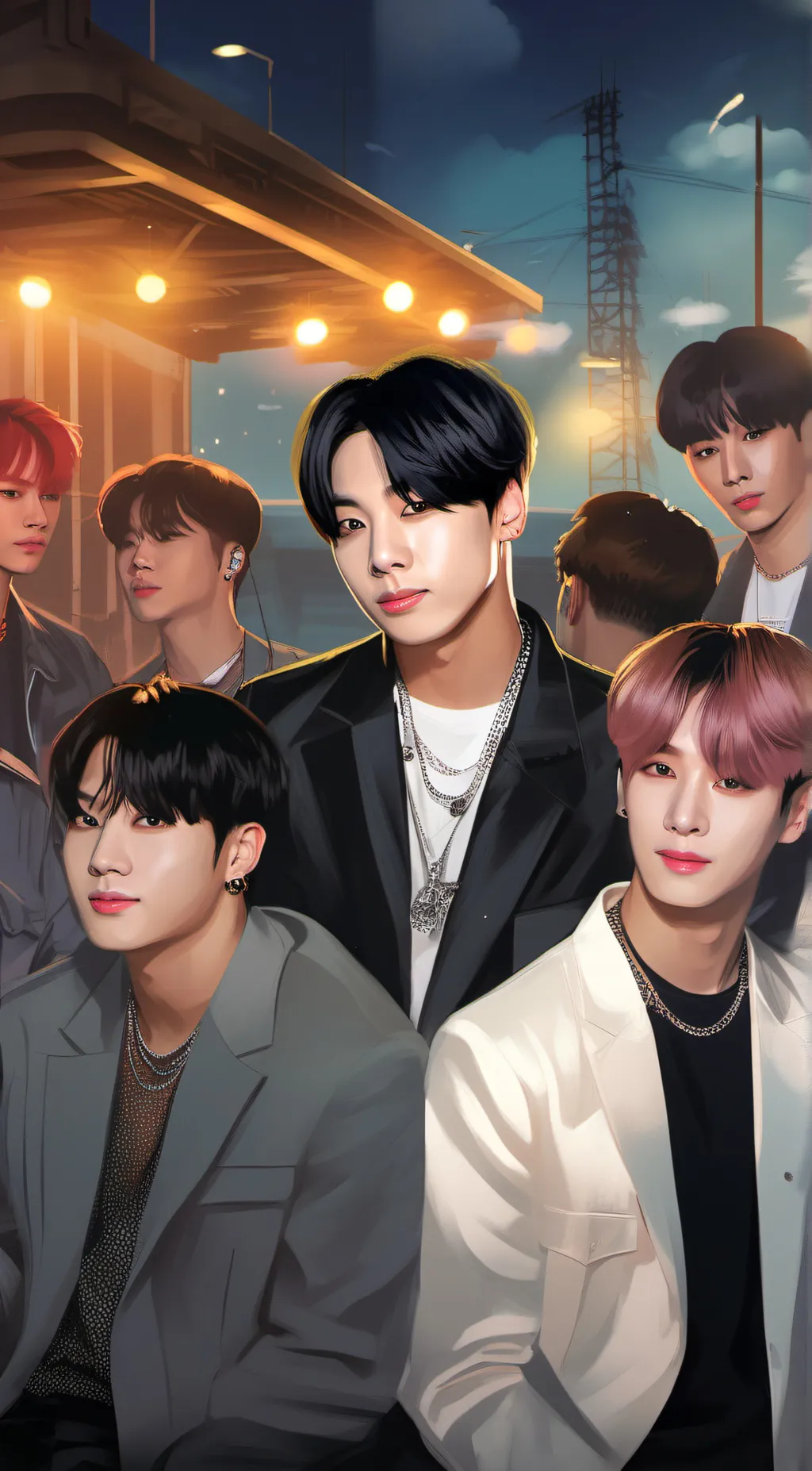 ai character: Jungkook  background