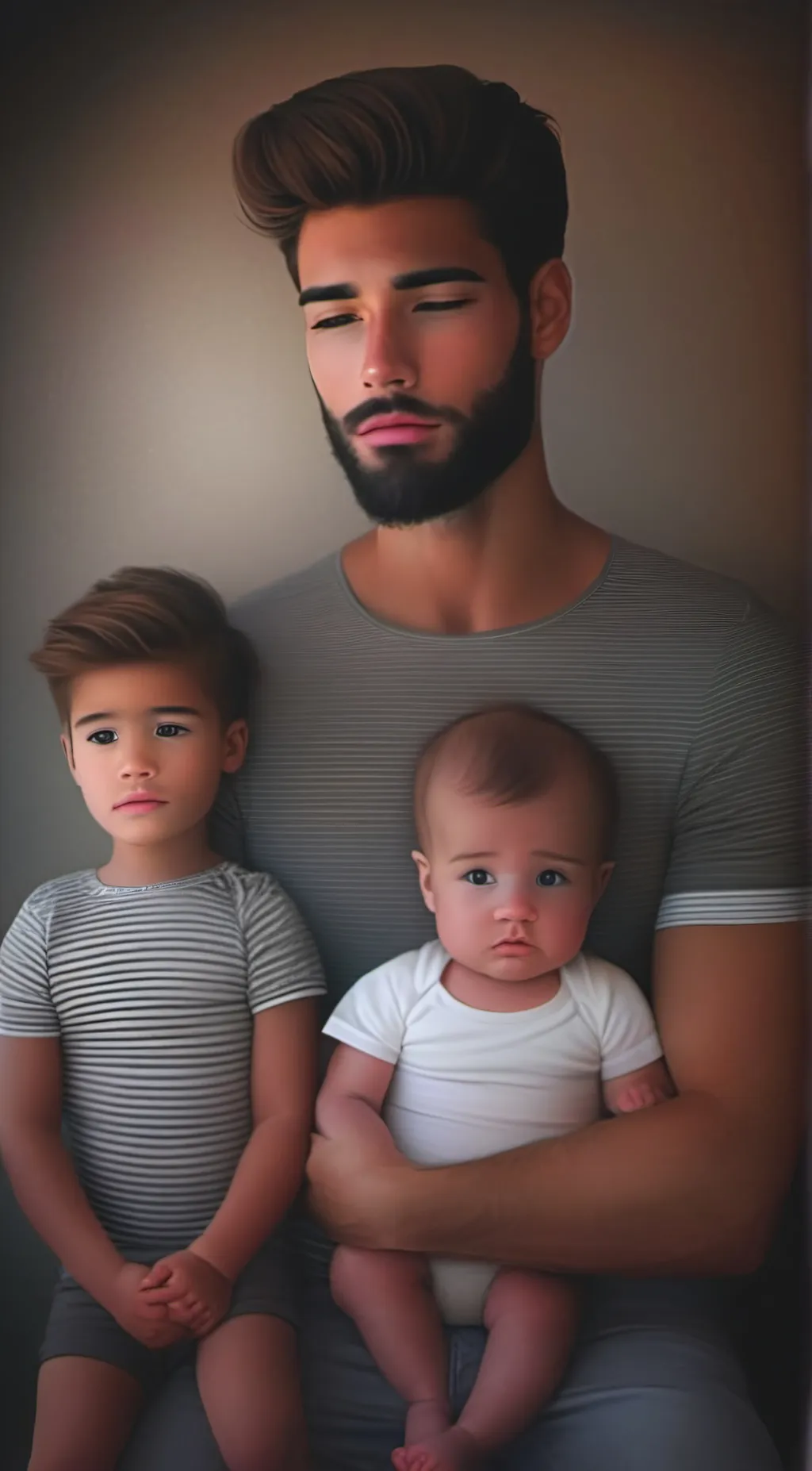 ai character: daddy background