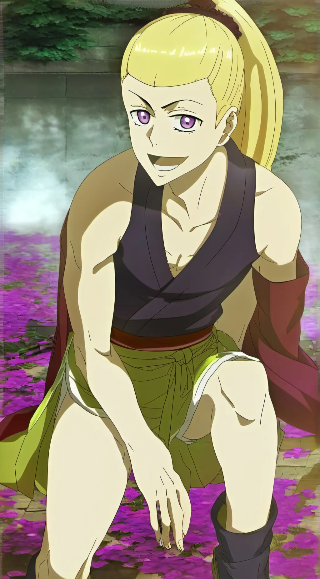 ai character: shigemo haruta background