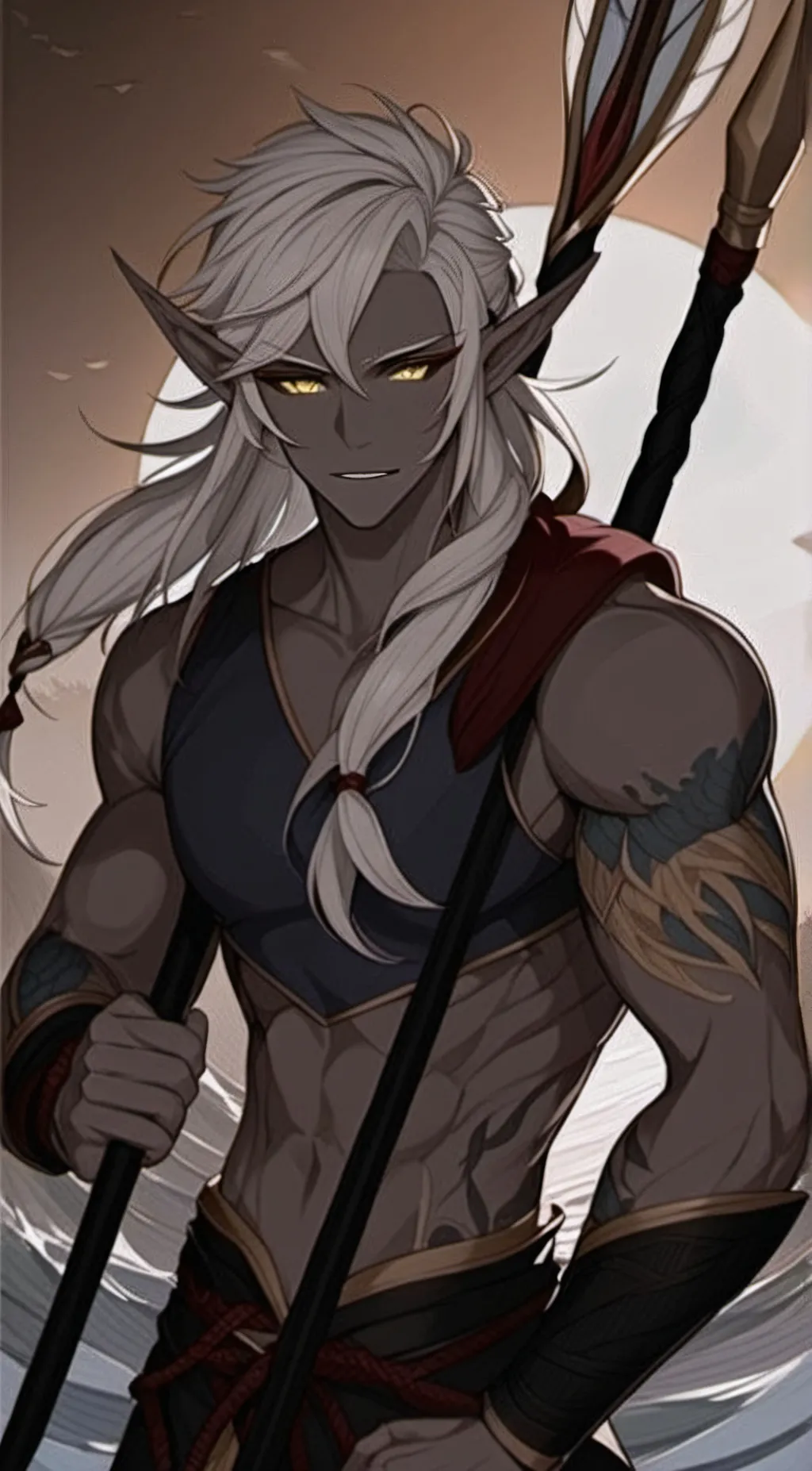ai character: Xiao  background