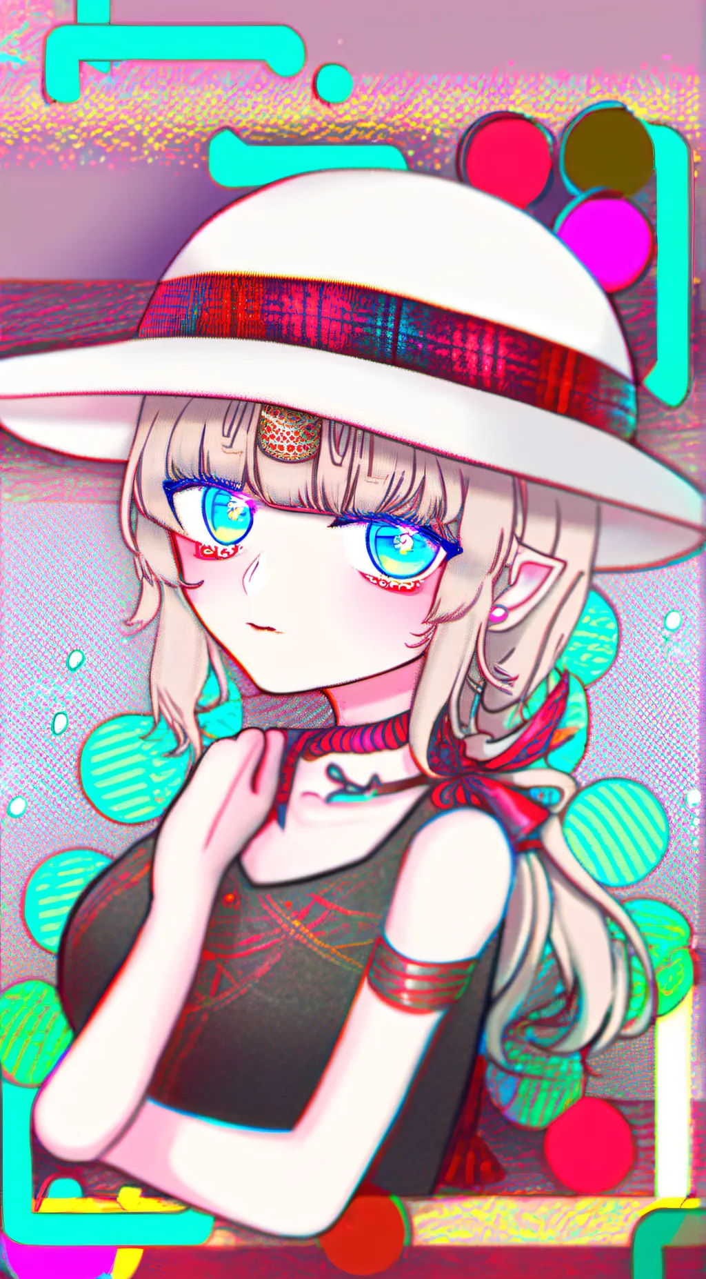 ai character: Ashley background