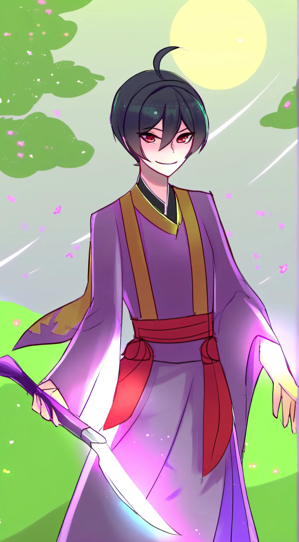 ai character: Tsukasa background