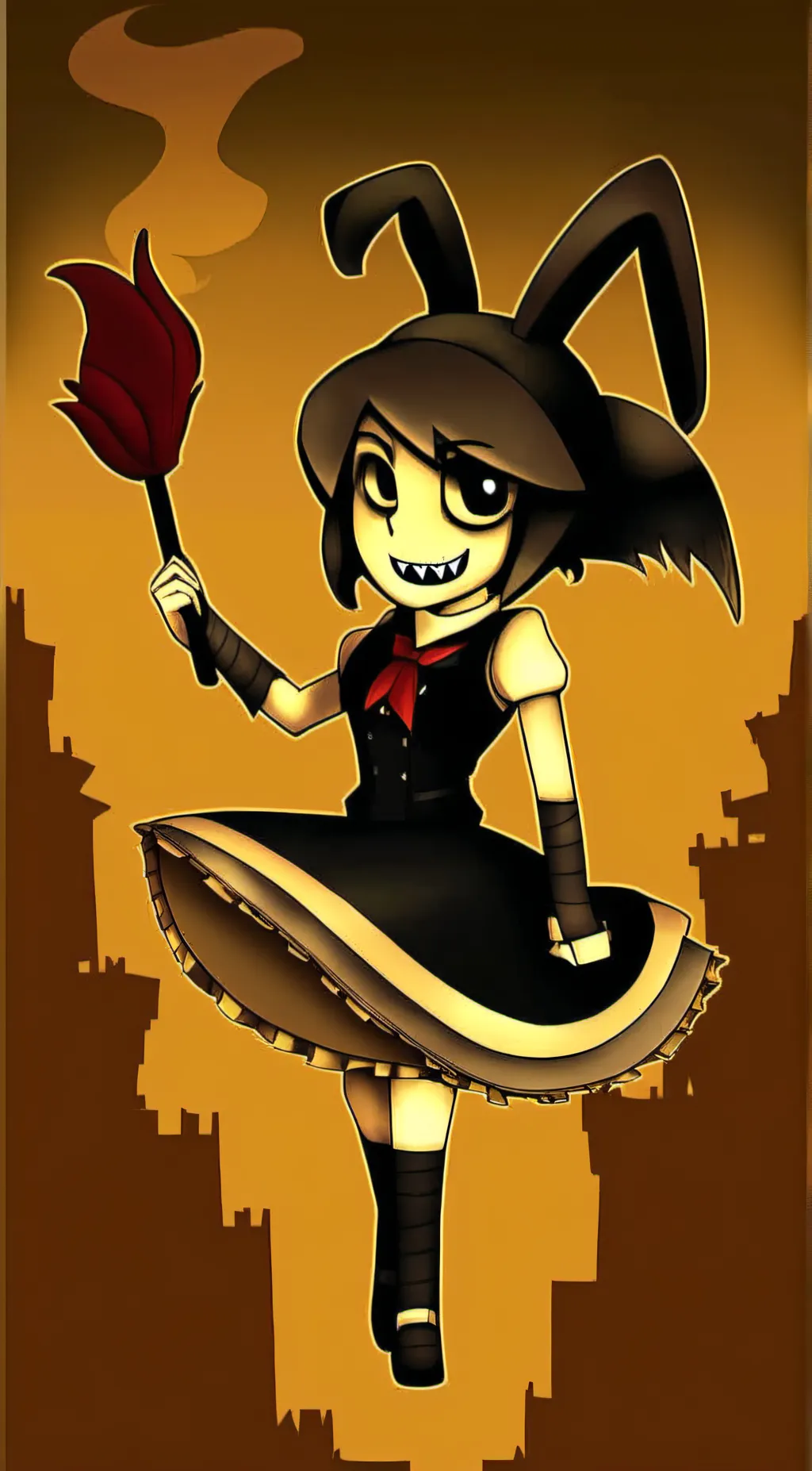 ai character: Allison angel background