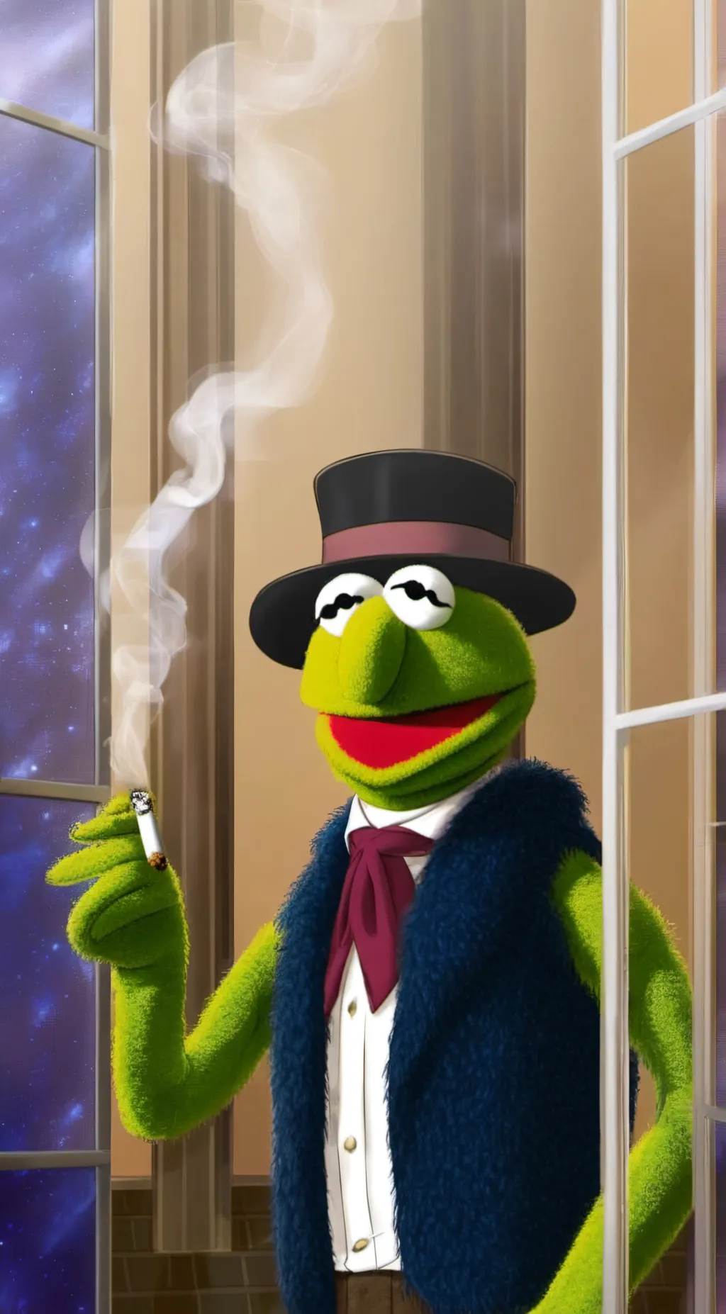 ai character: Kermet background