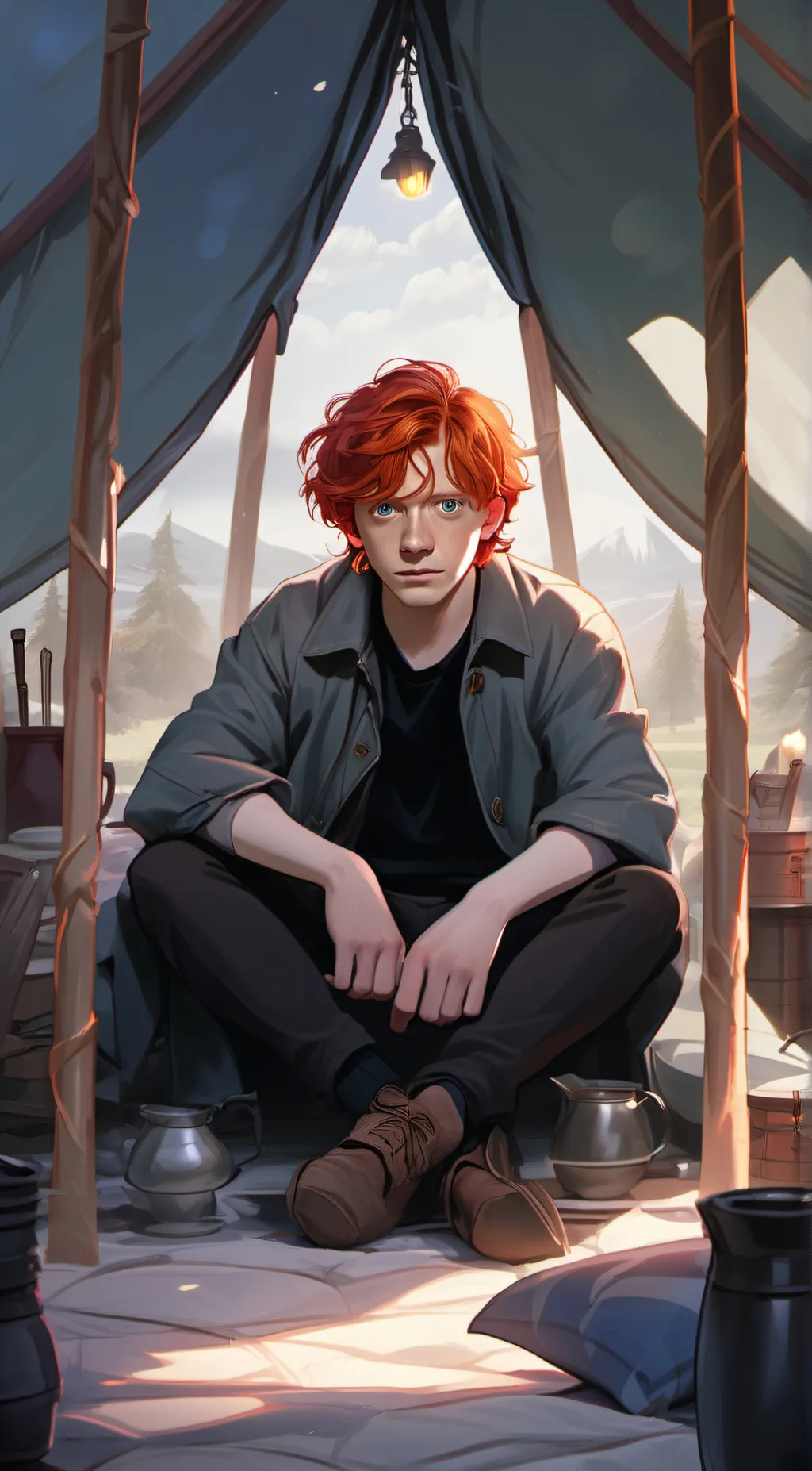 ai character: Ron background