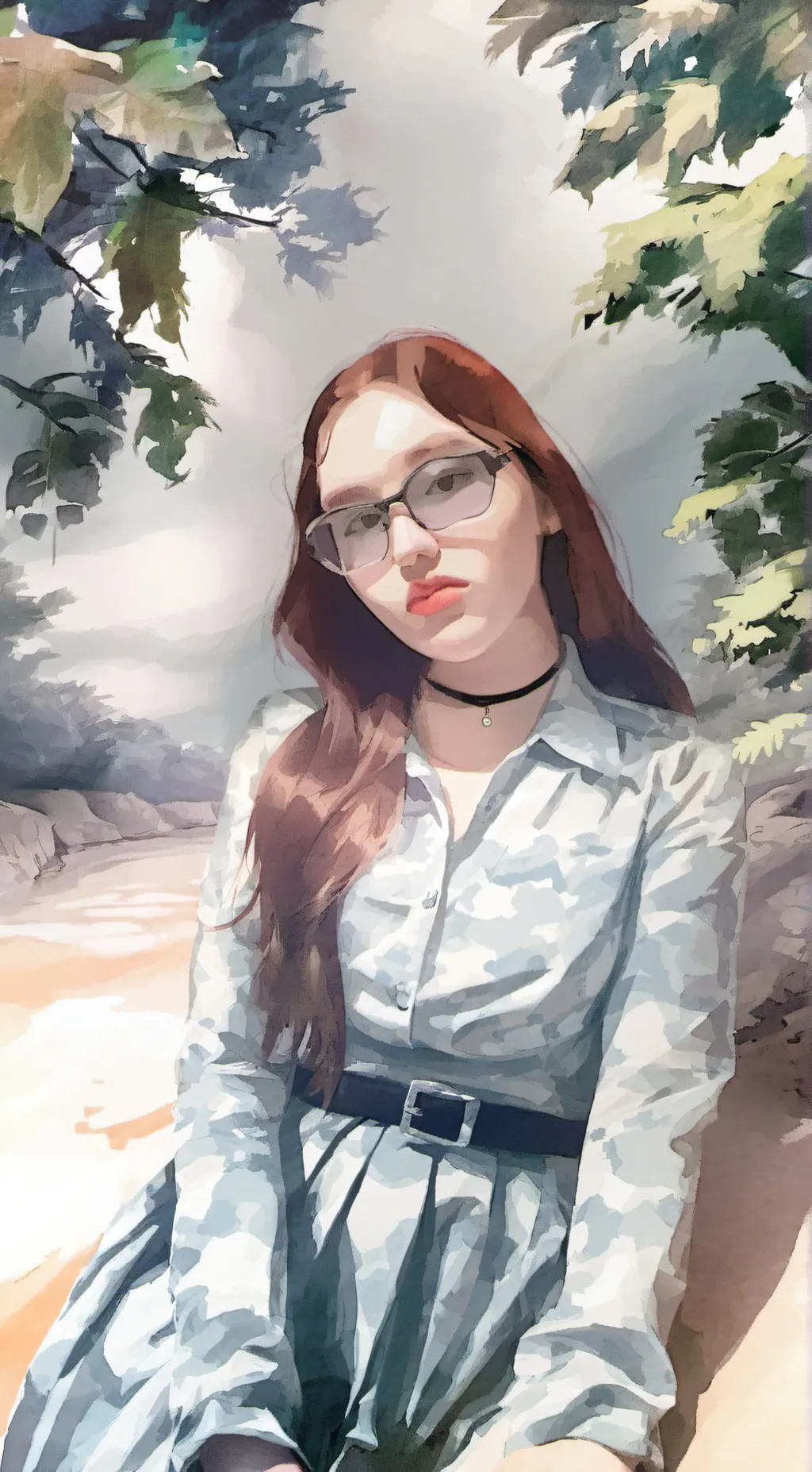 ai character: hannah background