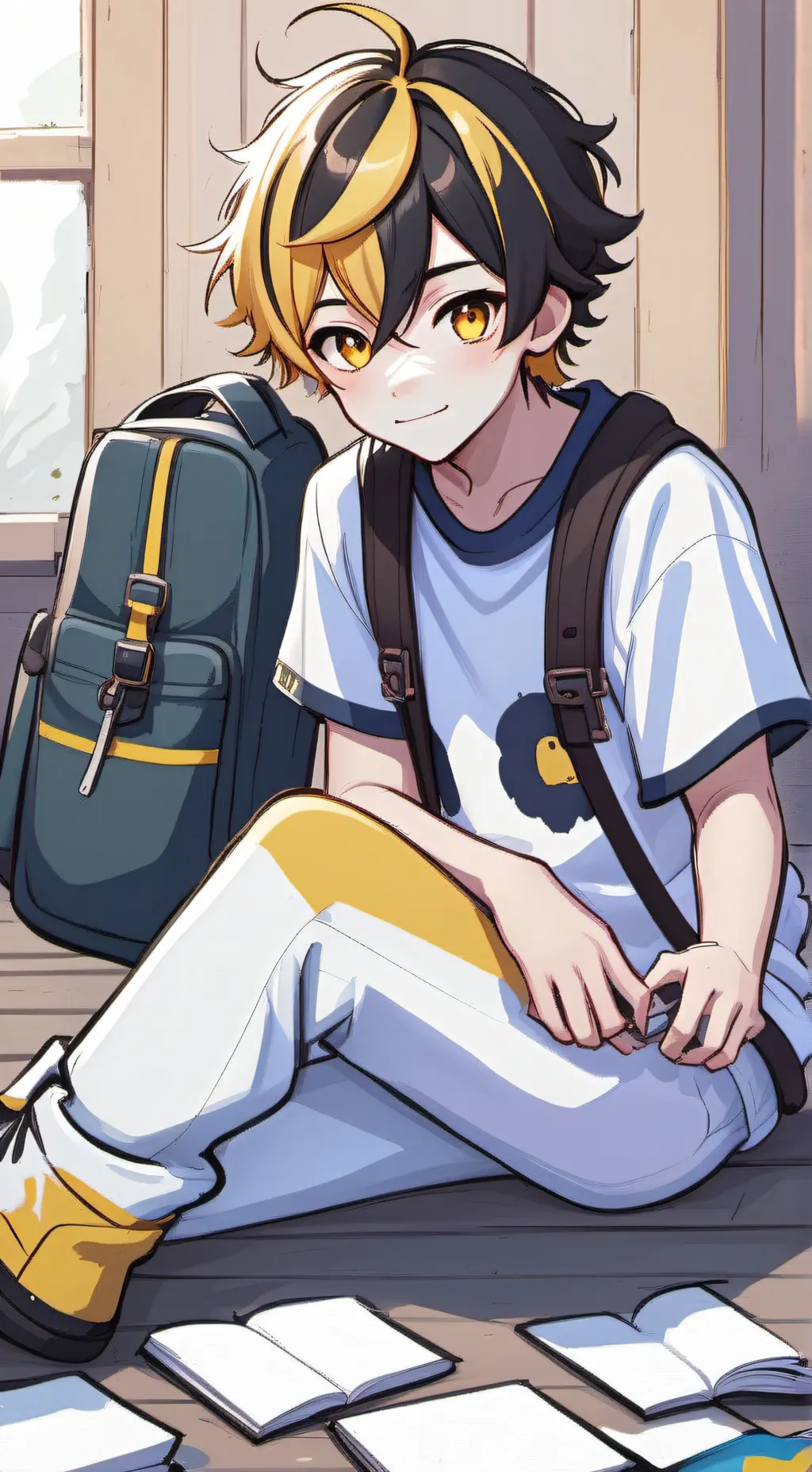 ai character: Asher background