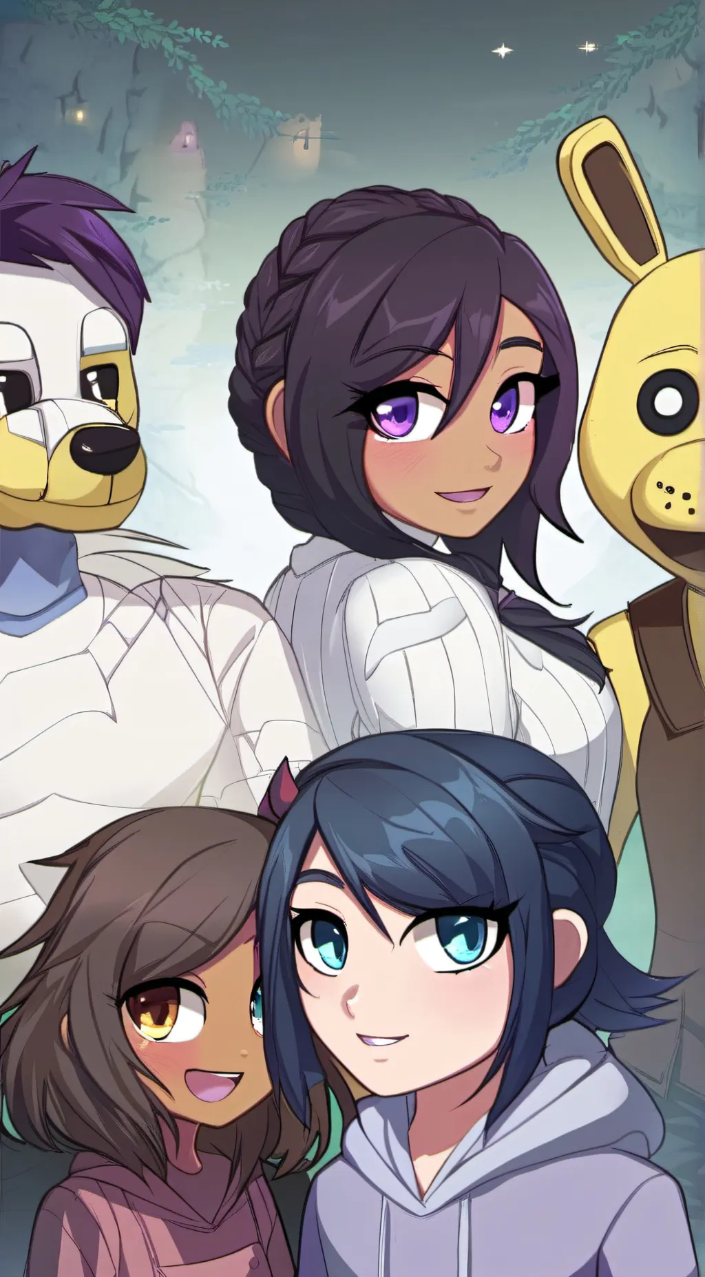 ai character: fanf&aphmaucrew  background